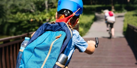 Sikker skolevej - Dreng på cykel - Læssøesgades Skole